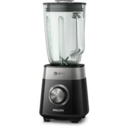 Philips Mixeur Blender & Simple Trigger Presse Puissant 250 Watts