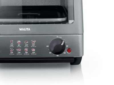 45-minute timer shuts off the oven once ready