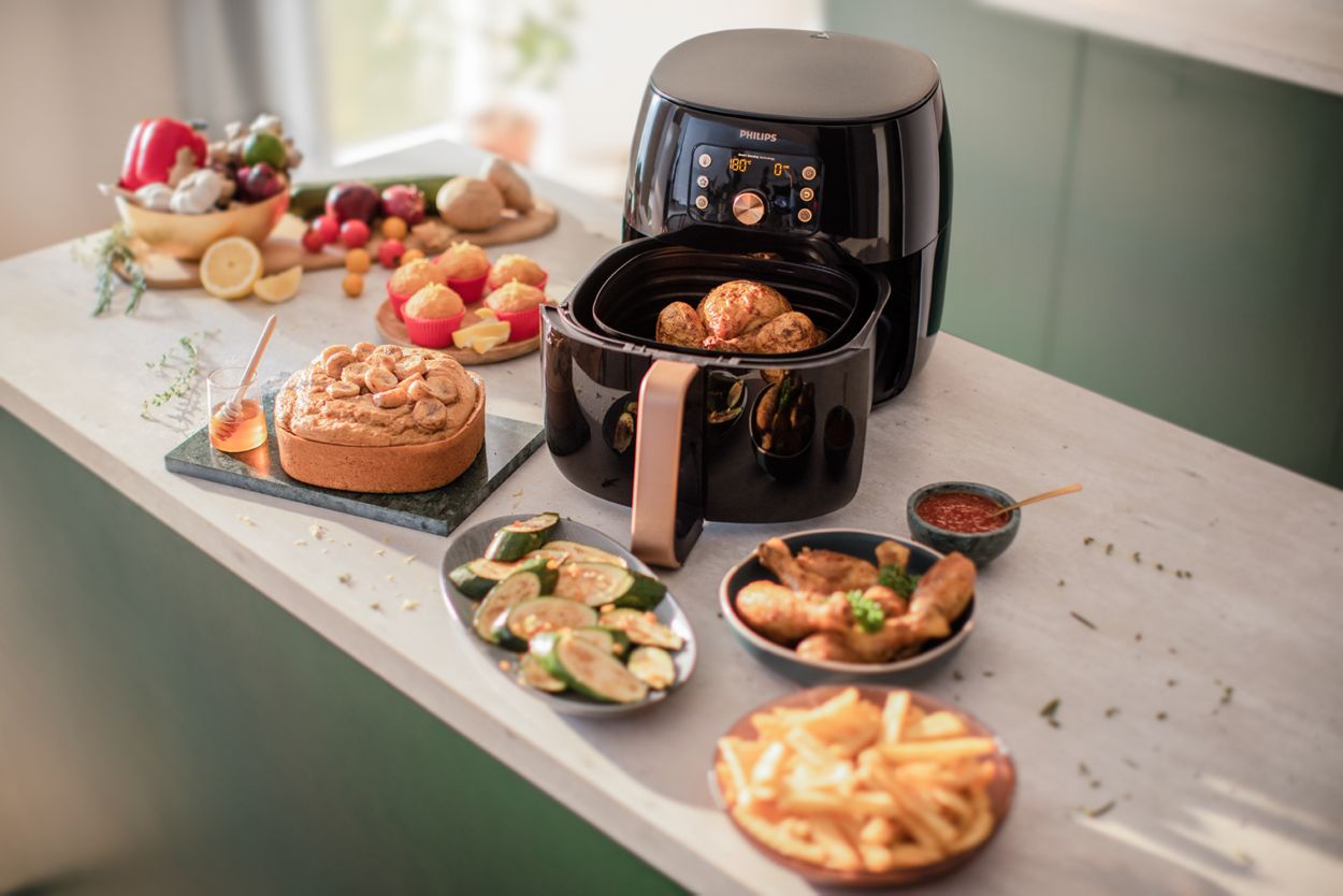 Airfryer, 7.3L, Tec. Smart Sensing, App per ricette