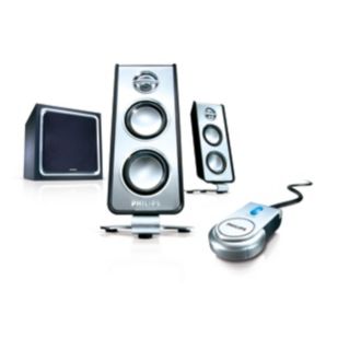 Altavoces multimedia 2.1