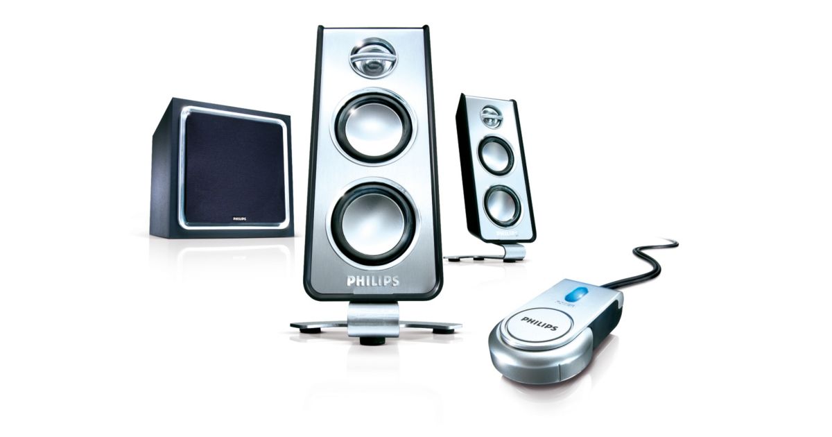 Multimedia Speakers 2.1 SPA9300/05 | Philips