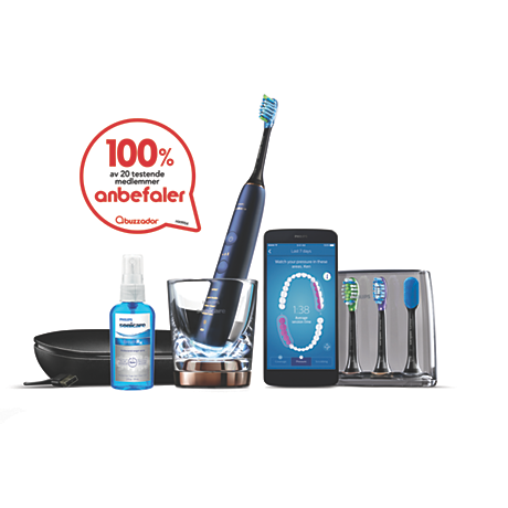 HX9954/53 Philips Sonicare DiamondClean Smart Smart elektrisk tannbørste med app