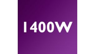 1400 瓦马达，实现出色清洁效果
