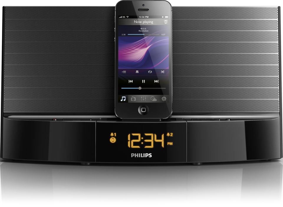 Wake up to great sound from your iPod/iPhone