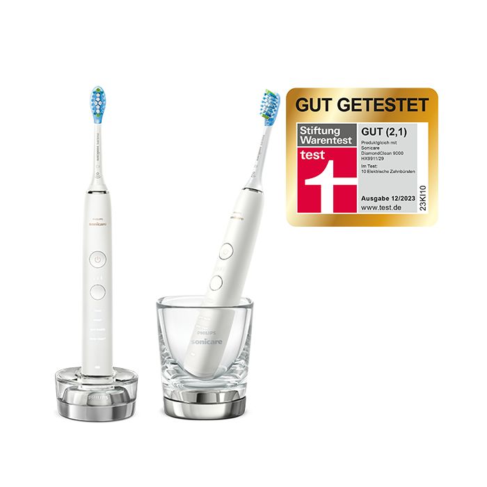 Weißere Zähne nach nur einem Tag*