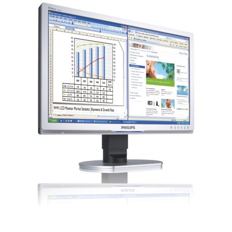 240BW9CS/00  Brilliance 240BW9CS LCD widescreen monitor