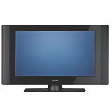 széles, síkképernyős LCD TV