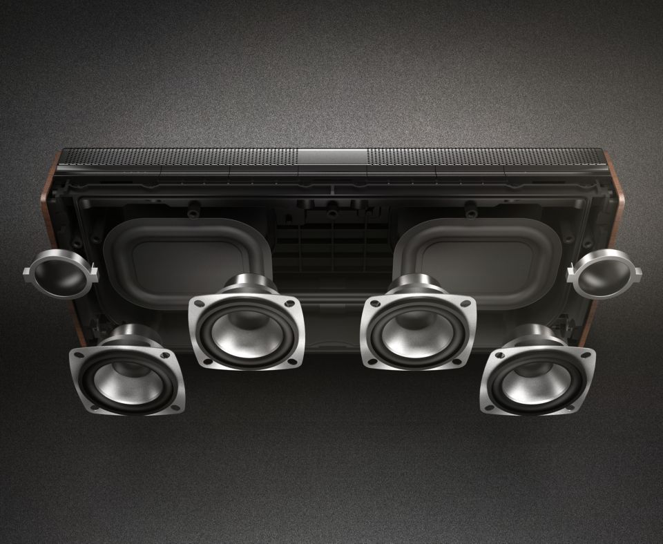 wireless portable speaker P9XBLK/10 | Philips Fidelio