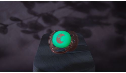 Leuchtet im Dunkeln, auch wenn das Licht schon lange aus ist