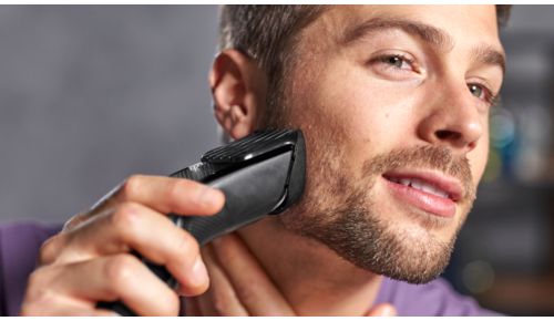 Tames beards and stubble