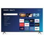 Un élégant téléviseur Smart TV à l'affichage éclatant