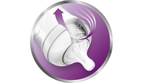 Sistema anti-colica avanzato con l'innovativo sistema a doppia valvola