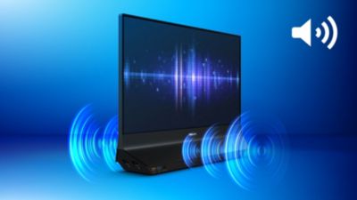 Built-in stereo speakers for multimedia