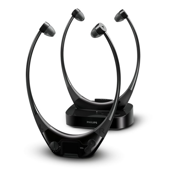 Wireless AudioBoost TV headphones SSC5002 10 Philips