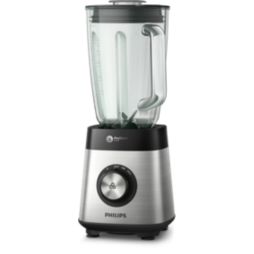 Philips Daily Collection Frullatore 400 W, 2 velocità e funz. pulse, vaso  plastica 1,5 l