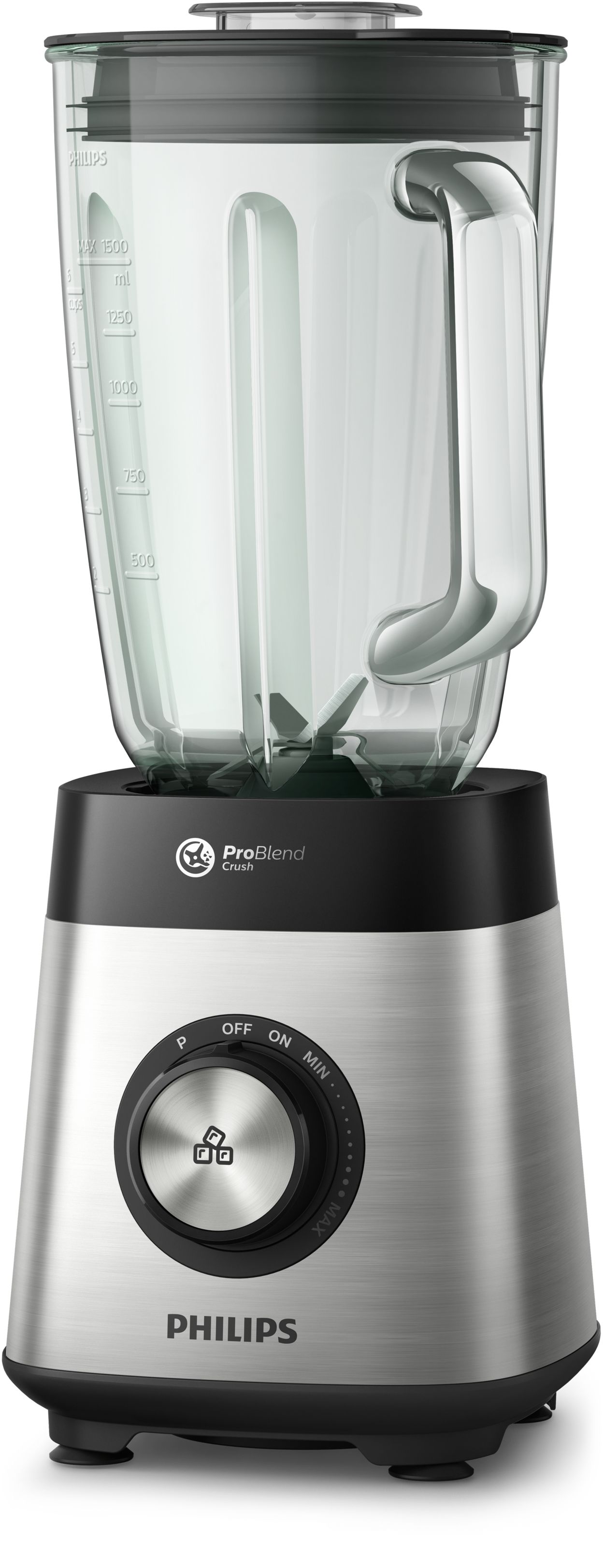 Philips Blender + Moulin + Hachoir - 1,9 litre, 1 réglage de