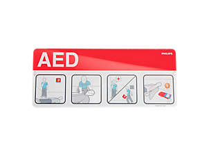 AED Awareness Placard Accessoires