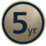 7 years warranty