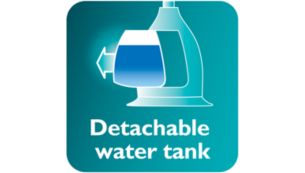 Large detachable water tank