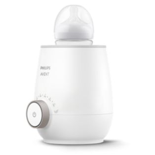 Avent Premium Fast bottle warmer for even warming