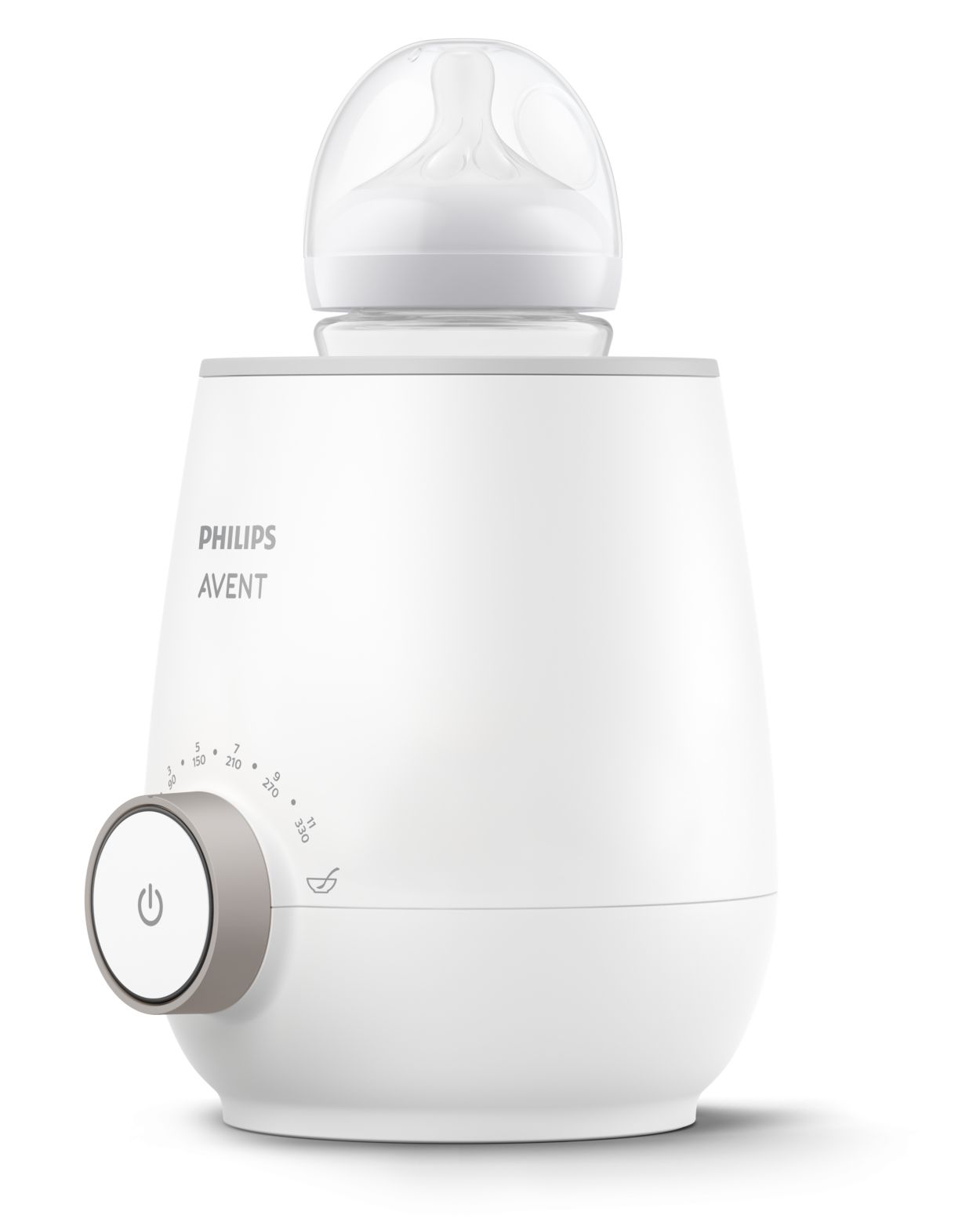 PHILIPS Avent Scf358/00 Scaldabiberon Per Un Riscaldamento Rapido E  Uniforme Di Latte E Alimenti Per Bambini, Bianco : PHILIPS