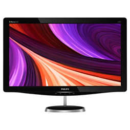 Brilliance LCD monitor with LED