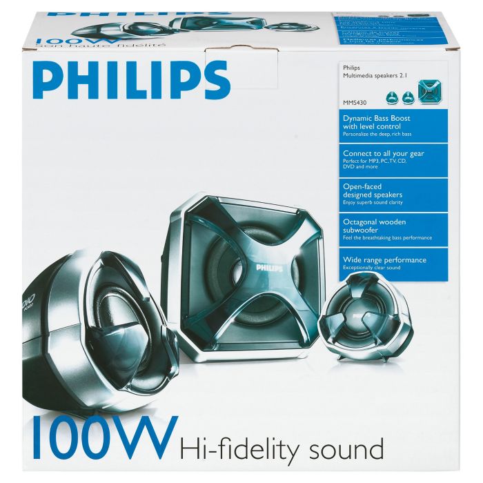 Philips Speakers Badge Logo Pair Incised Acrylic 3D Custom Made 32mm x