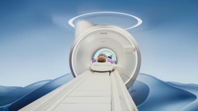 Pacjent poddawany badaniu MRI za pomocą systemu Philips Ingenia MR