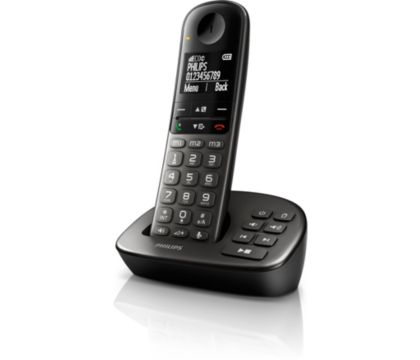 Philips Téléphone Fixe sans Fil avec répondeur XL4951S/38 : :  High-Tech