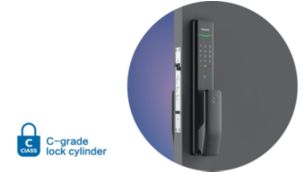 C grade lock cylinder: Higher reliability and security