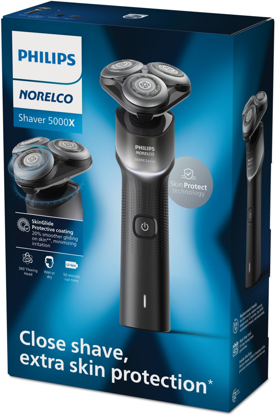 Shaver 5000X series Wet & dry electric shaver X5004/84 | Norelco
