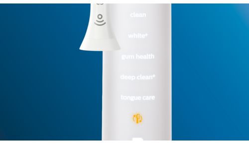 Kan automatisk parres med håndtaget på tandbørsten