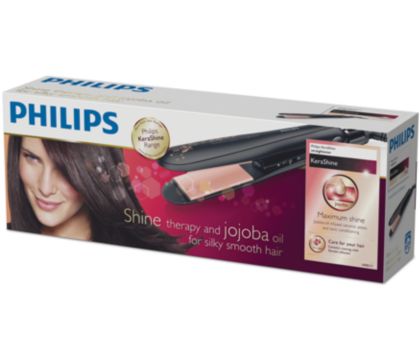 Philips kerashine 2025 jojoba hair straightener