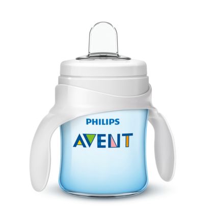 Ease your baby's transition to a drinking cup
