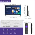 Elegant Smart TV with a vivid display