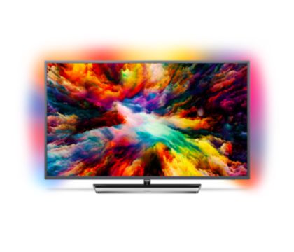 Ultratyndt 4K UHD LED Android TV