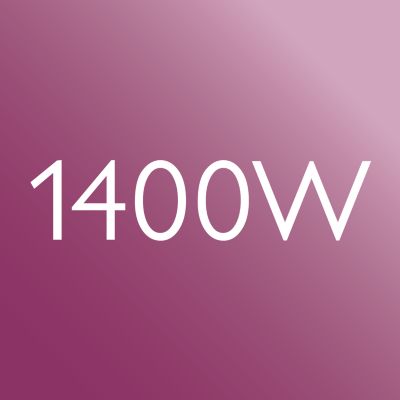 Secador: potencia de secado suave de 1400 W para resultados perfectos