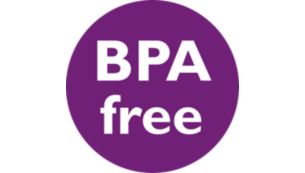 Bình được làm từ vật liệu không chứa BPA