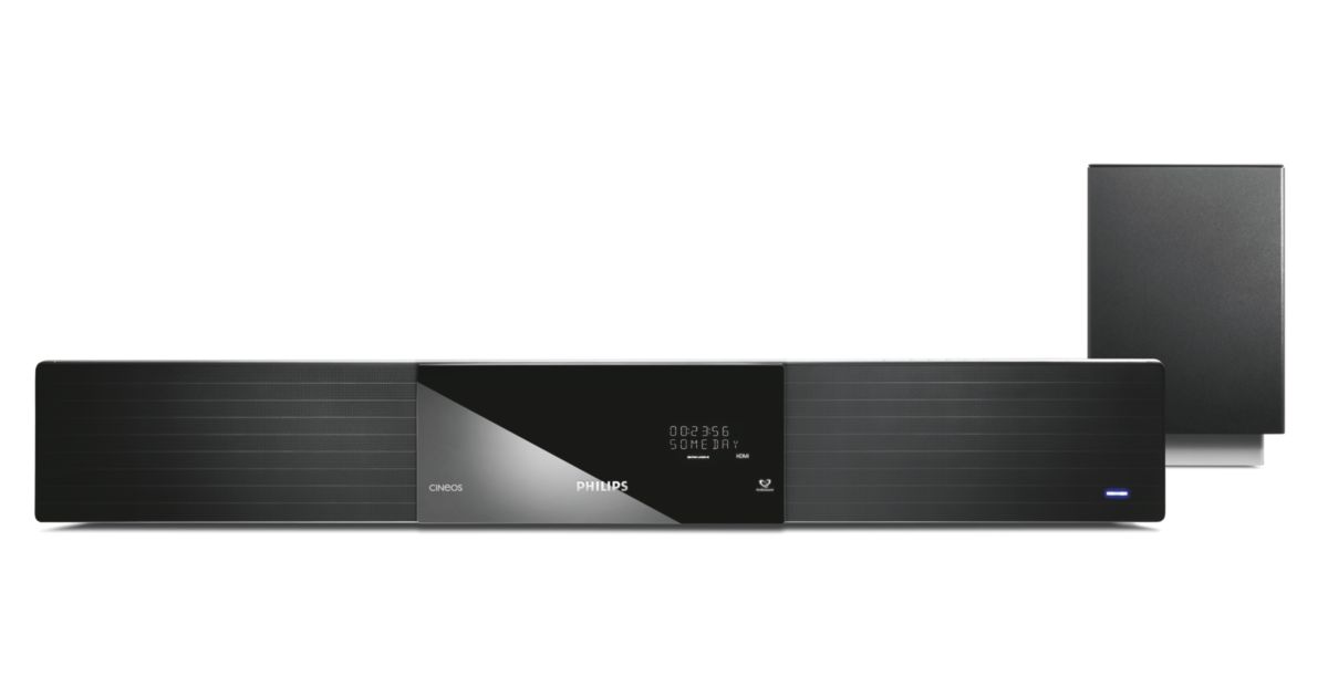 Cineos Home Theater SoundBar com DVD HTS8100/59 | Philips
