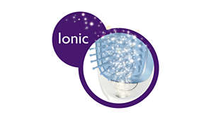 Ionic care for smooth and shiny hair