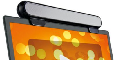 Puedes colocarlo en la parte superior de la pantalla o usarlo de forma independiente.