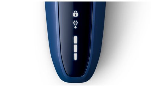 3-level battery and travel lock Indicators