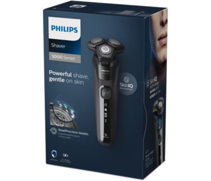 Afeitadora eléctrica húmeda y seca para hombre Philips serie 5000 con  soporte de carga, S5884/35