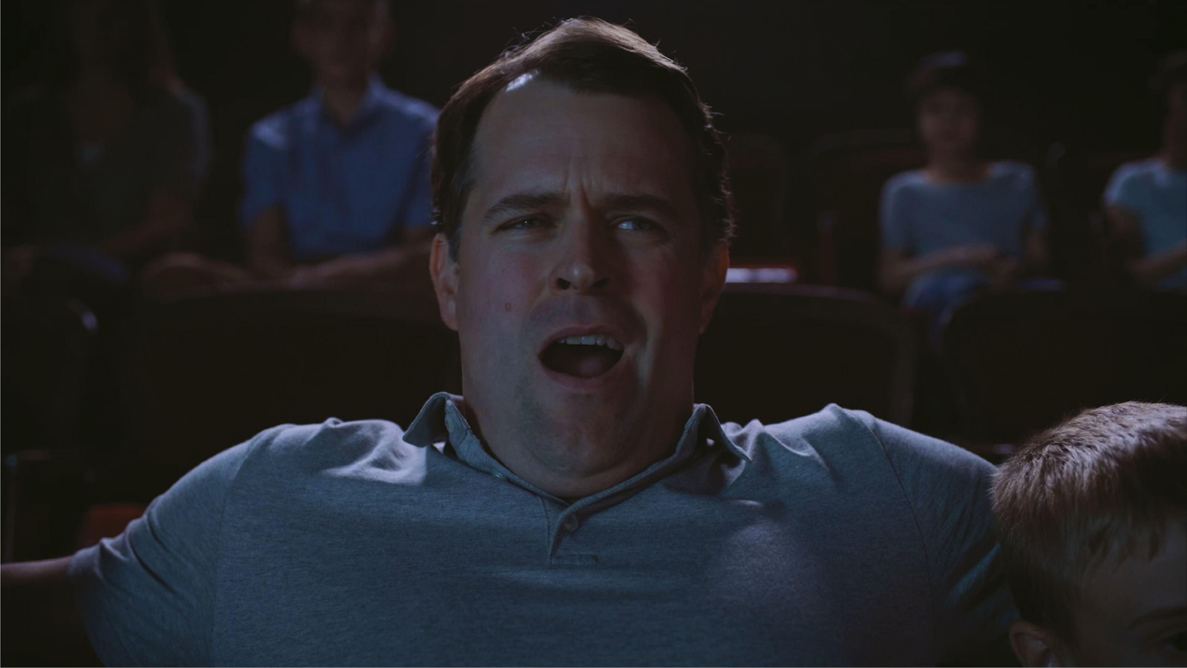 OSA Awareness, Movie, Male, Close up Yawn