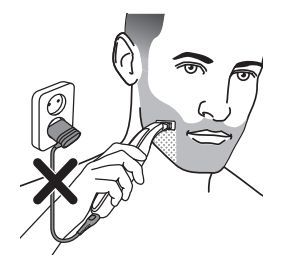 Using Philips OneBlade corded