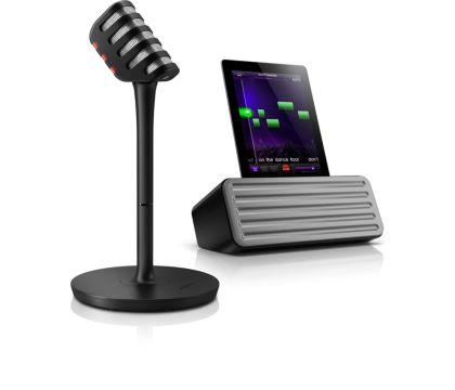 Philips wireless microphone hot sale and bluetooth speaker