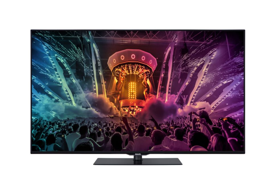 Ultraflacher 4K Smart LED-Fernseher