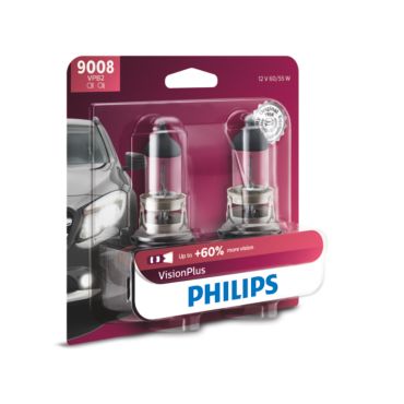 VisionPlus upgrade headlight bulb