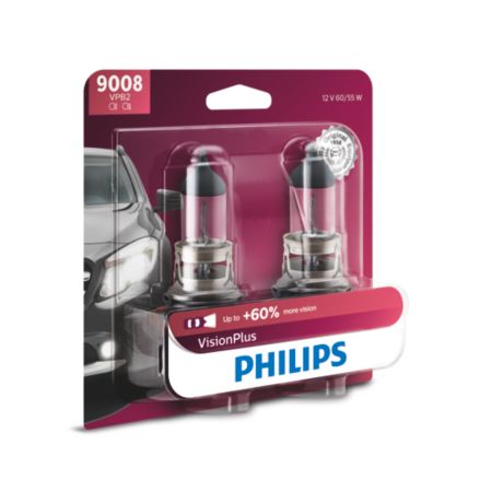 9008VPB2 VisionPlus upgrade headlight bulb