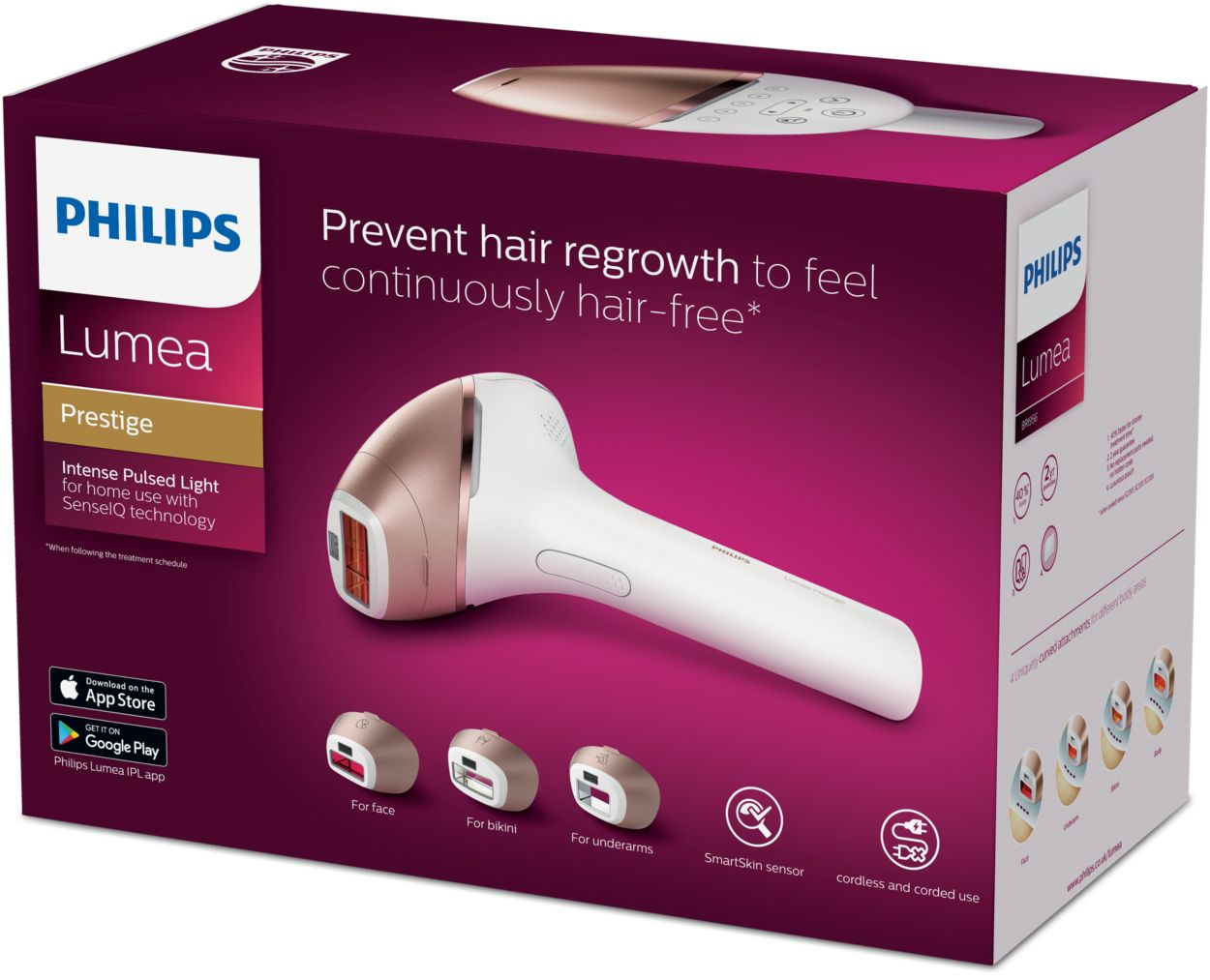 Depiladora best sale philips láser